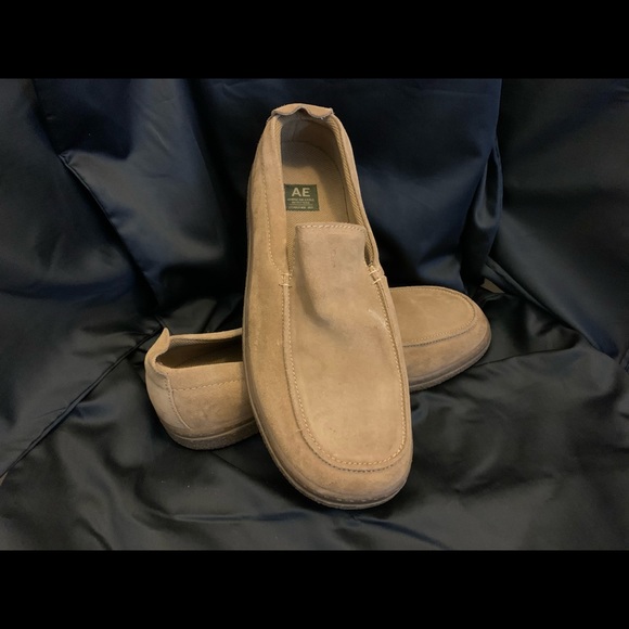 American Eagle Suede Crepe Sole Loafers Size 12M - Picture 2 of 7